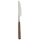 thumbnail image 2 of Juego de cubiertos de acero inoxidable - Juego de 2 piezas de cuchara y tenedor con mango de madera - Utensilios de cocina aptos para lavavajillas - 7,48", 2 of 6