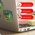 thumbnail image 5 of Sticker Mania Outdoors Sticker Decals - Fun Decal Set, Weather Resistant Vinyl Sticker, Water Resistant Sticker, Set Of 3 Modern Stickers, 5 of 7