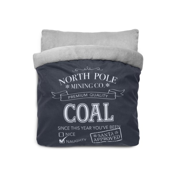 Vibrant Life Naughty Or Nice Small Comfy Cave Cat / Dog Bed