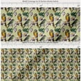 thumbnail image 2 of Soimoi Cotton Voile Fabric Macaw Parrot,Leaves & Waterlily Floral Printed Fabric 1 Yard 56 Inch Wide, 2 of 7