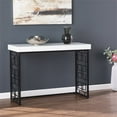 thumbnail image 3 of SEI Furniture Mavden Contemporary Console Table in Black-White, 3 of 3