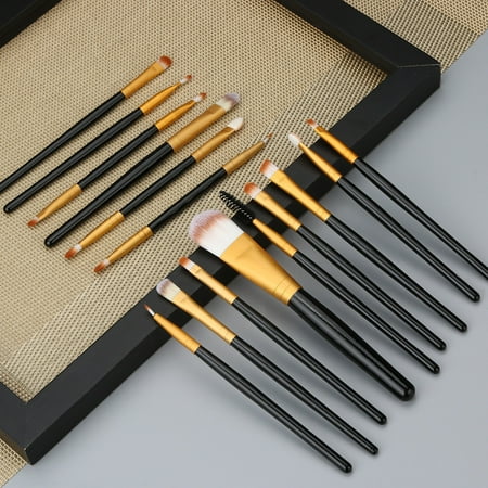 15 pcs makeup brush set tools make up toiletry kit wool 15 pcs makeup brush set tools make up toiletry kit wool
