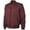 Burgundy, variant on Men's Lightweight Slim Fit Ring Zipper Quilted Flight Bomber Jacket JASON (Burgundy, M)
