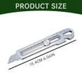 thumbnail image 6 of MODANU Mutipurpose Utility Knife, Stainless Steel Retractable Box Cutter (18mm Wide), Multi-functional Utility Knife with Safety Lock for Office,Home,School, 6 of 8