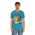 thumbnail image 5 of Paradise Unisex Jersey Short Sleeve Tee Beach Palms Ocean, 5 of 8