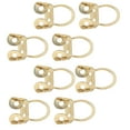 thumbnail image 4 of Banjo Finger Picks, Portable Practical Guitar Finger Picks Easy To Carry  For Outdoor Performance For Music Club Gold, 4 of 8