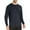 Navy, variant on Bcfgryg Men's Ultra Soft T Shirt Curve Hem Lightweight Long Sleeve Casual Basic Tee Shirt Men T-shirts