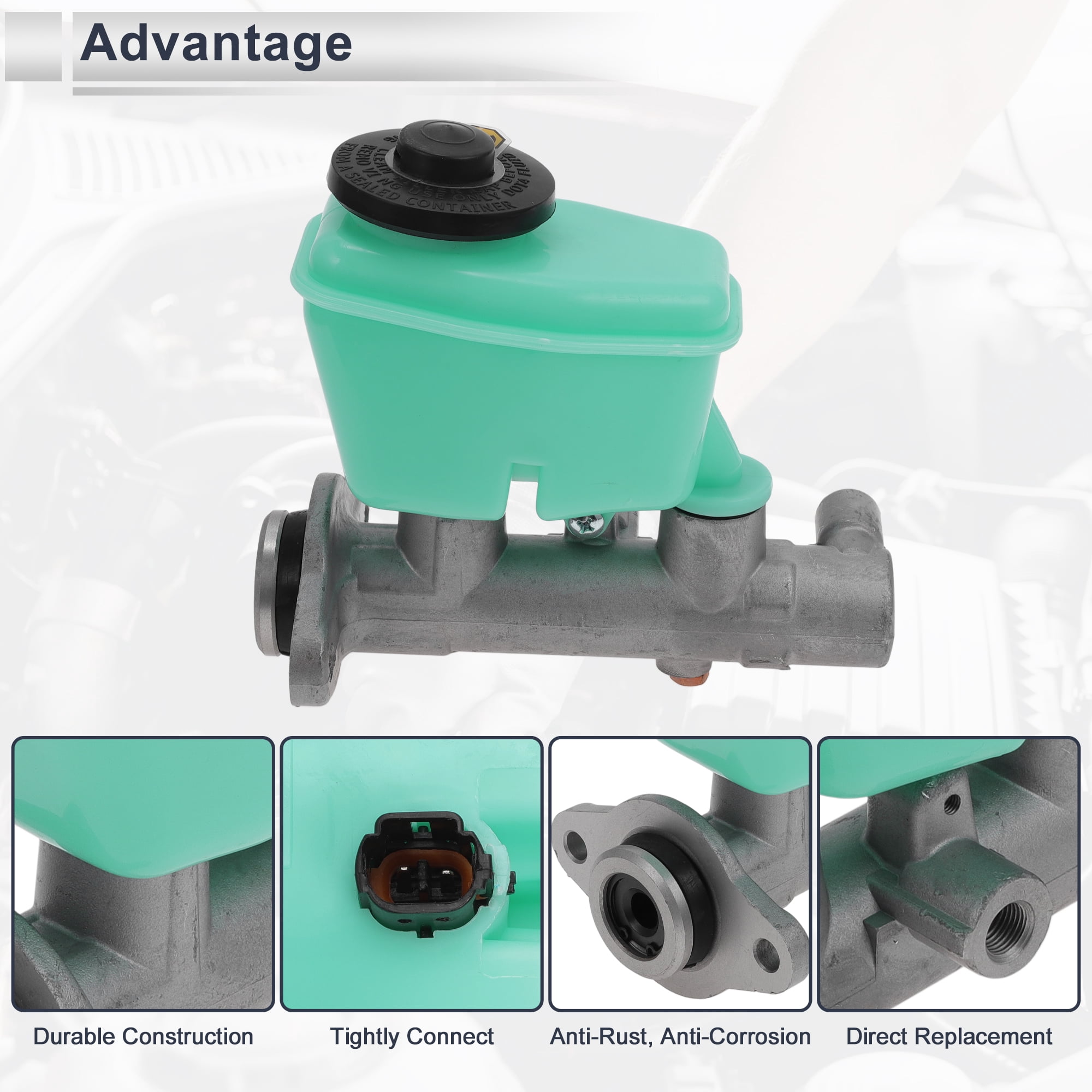 Unique Bargains Durable Brake Master Cylinder for Toyota 4Runner 1996-2000 L4 2.7L