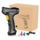 thumbnail image 1 of Bomba de aire portátil para coche de 12 V con manómetro digital y luz de emergencia | Inflador de neumáticos de 150 PSI para coches, bicicletas, balones y juguetes inflables | Inflado rápido,, 1 of 8