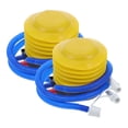 thumbnail image 1 of 1 Set of 2pcs Foot Air Pump Inflator Portable Bellow Balloon Inflator with Air Tube, 1 of 2