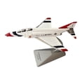 thumbnail image 1 of lionlar 1/144 Fighter Model Attack Fighter Plane Model for Shelf Cafes Livingroom silver white, 1 of 9