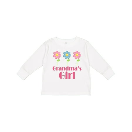 

Inktastic Grandma s Girl Grandaughter Gift Toddler Toddler Girl Long Sleeve T-Shirt