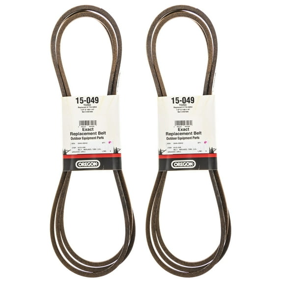 2pk Oregon Deck Belt Toro Grand Stand 127-1649 74409TE Zero-Turn Mowers 114-0454