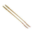 thumbnail image 3 of 2pcs Professional Stimulated Antique Dulcimer Skewer Accessories (Khaki), 3 of 8
