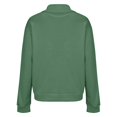 thumbnail image 2 of Women's Stand Collar Half Zip Sleeveless Fleece Sweatshirt, Lightweight Breathable Pullover for Daily Comfort, Lounge at Home, Gym Sessions, Casual Outings, and Easy Layering in All Seasons Green L, 2 of 8