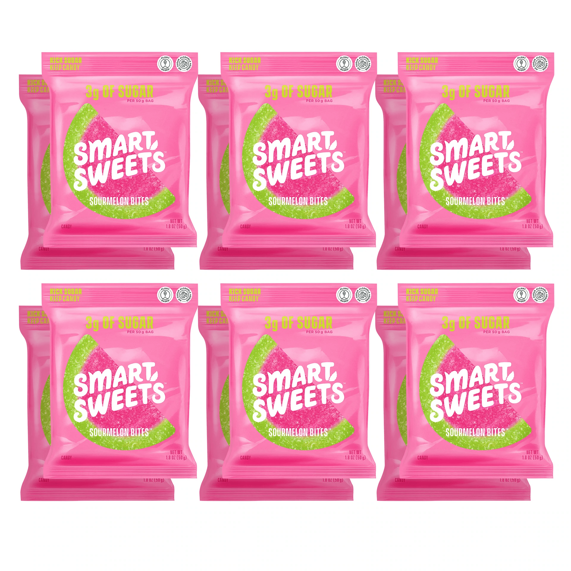 SmartSweets Sourmelon Bites Size: 12-Pack - Walmart.com