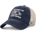 thumbnail image 2 of I Fix Stuff and I Know Things Hat for Men - Cool Stuff Hat, 2 of 8