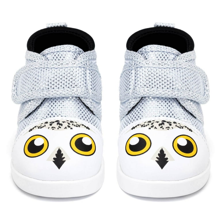 Snowy Owl Squeaky Toddler Shoes Sparkly White Walmart