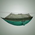thumbnail image 5 of Hamaca mosquitera colgar la cama de viaje camping tienda colgante hamaca columpio (verde del ejército) Afortunado Sencillez, 5 of 5