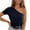 20-Black, variant on SELONE One Shoulder Tops for Women Cold Shoulder Tops Blouses Regular Fit T Shirts Pullover Tops Tees Tops Solid T-Shirts Tops Casual Blouses T Shirts Easy Care Soft Breathable Pullover Tops Beige L