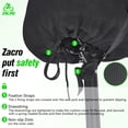 thumbnail image 4 of Zacro Cojín para Asiento de Bicicleta - Funda Acolchada de Gel para Hombres y Mujeres Comodidad Bicicleta estática Extra Suave Compatible con Asientos Peloton estacionarios o Cruiser, 4 of 9