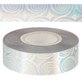 thumbnail image 1 of Uxcell Rouleau de Papier Aluminium Estampé à Chaud 0.79"X400 Pieds, Style Argent 2, 1 of 6