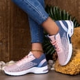 thumbnail image 2 of Dakaela Womens Sneakers Air Cushion Running Shoes Mesh Breathable Lightweight Tennis Walking Shoes for Gym Work Athletic Casual Size 7.5, 2 of 8