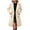 Khaki, variant on Rutainlusire Womens Trendy Warm Long-Length Coat Jackets 2025 Fall Winter Women's Solid Color Long Sleeved Lapel With Lining and Pockets Coat