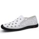 thumbnail image 2 of Nuevas sandalias de cuero para hombre: a la moda, cómodas y de secado rápido, ¡perfectas para la playa y actividades al aire libre!, 2 of 3