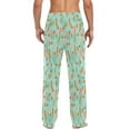 thumbnail image 4 of Gingerbread men baking pattern Mens Pajama Pants Lounge Soft Sleep Pant Men Pajama Bottoms with Pockets Drawstring, 4 of 5
