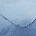 thumbnail image 3 of Mainstays Super Soft Fleece Bed Blanket, Full/Queen, Blue, 3 of 4