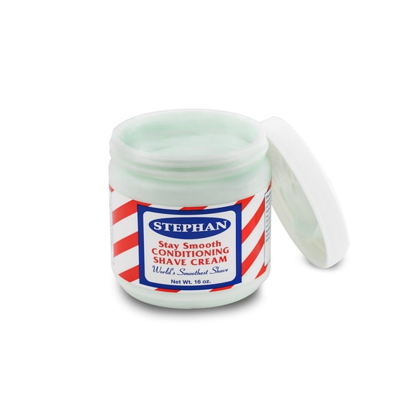 Crema de afeitar acondicionadora Stephan Stay Smooth [16 oz.]
