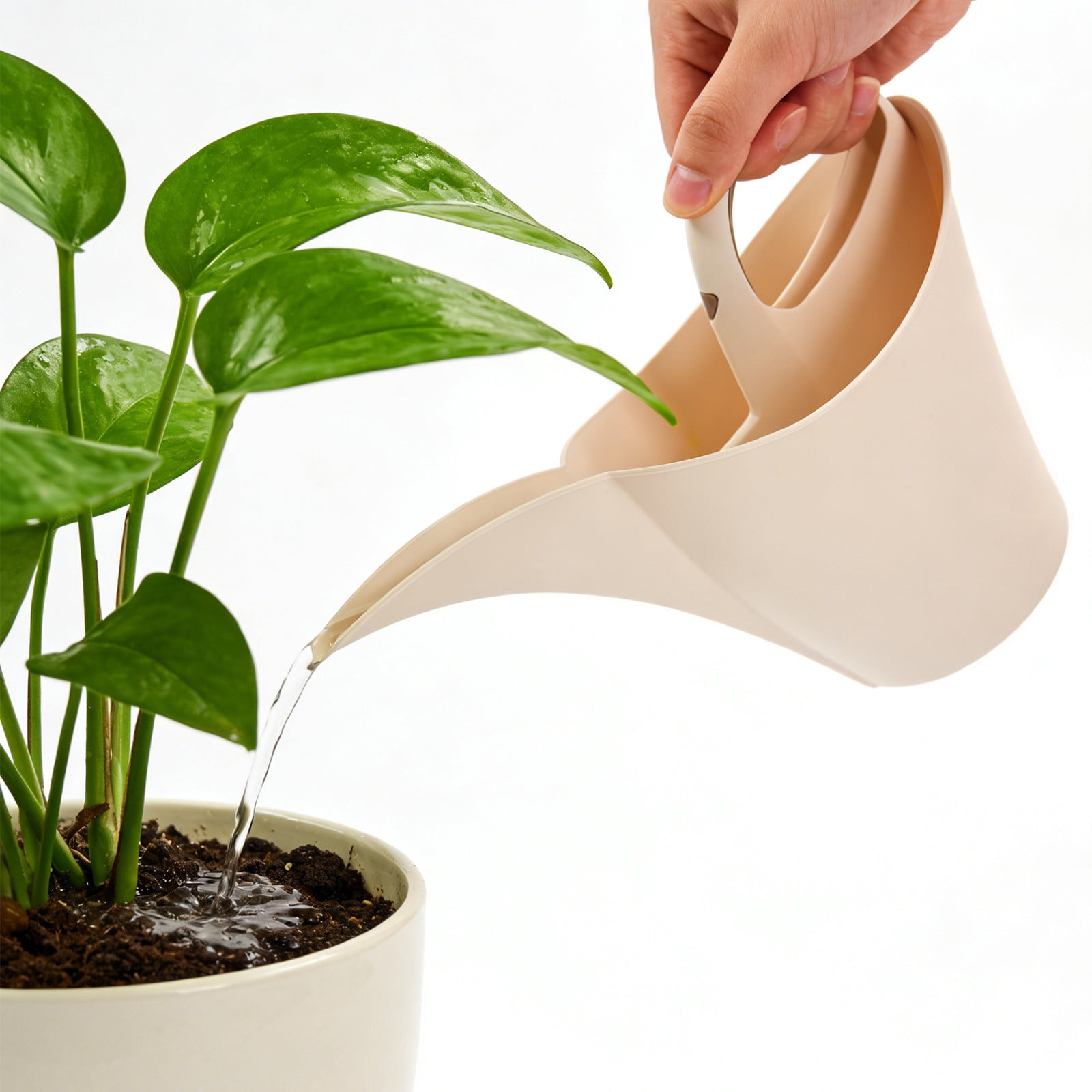 Lunxisen 4 Pcs Watering Can for Plants Large Capacity Thickened Durable Long Spout Indoor Outdoor Gardening Essential Tool for Home Garden