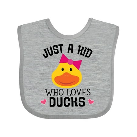 

Inktastic Duck Lover Cute Girls Outfit Gift Baby Girl Bib