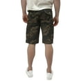 thumbnail image 2 of RAW X Mens Belted 12.5" Inseam Knee Length Cargo Shorts, Olive Camo, 30, 2 of 7