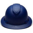 thumbnail image 2 of Pyramex Ridgeline Full Brim Hard Hat 4 Point Ratchet Matte Blue Pattern, 2 of 5