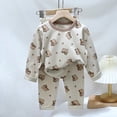 thumbnail image 2 of Pijamas para niños, ropa de dormir de Navidad para niños y niñas, conjunto de algodón, ropa de dormir de otoño e invierno, ropa de hogar para niños, conjunto de pijamas de dos piezas, 2 of 4