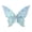 Blue, variant on Halloween Masquerade Dress Up Prop, Simulated Elf Butterfly Wing Decor Accessory, Lightweight Costume Ornament for Ghost Festival Party Cosplay Scene Layout and Performance Dressing