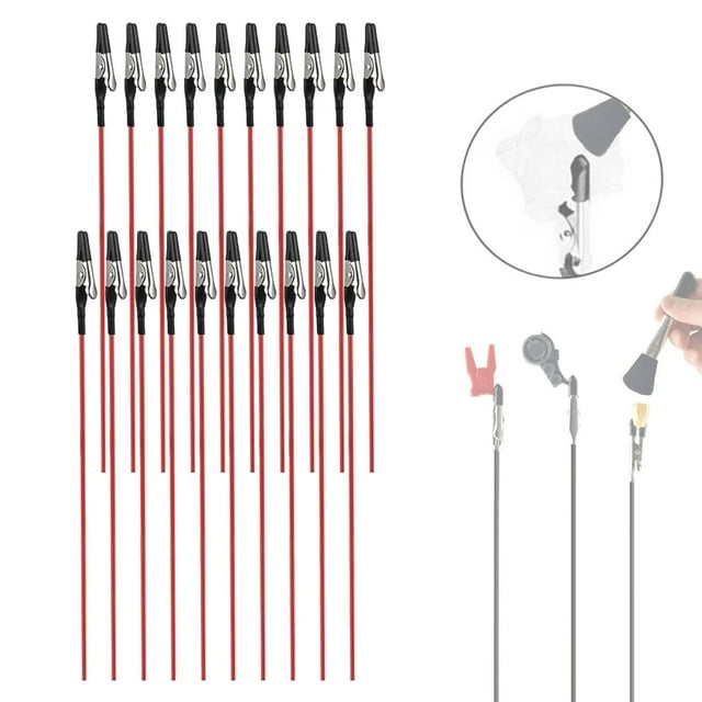 20 pinzas de de metal, pinzas de de sujeción segura para modelos de pintura, para tarjetas, menús, banquetes, tarjetas de visita.