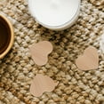 thumbnail image 4 of 6 Pcs Wood Chips Wooden Solid Heart-shaped Arts and Crafts for Kids Chirtmas Decor Projects Small Blocks Slices Child, 4 of 6