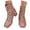 Gold, variant on Fashionable Women's Ankle Boots with Sequin Embellishment and Heel for Stylish Occasions