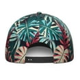 thumbnail image 3 of Tropical Leaf Botanical Snapback Hat - Adjustable Fit for Hikers and Campers, 3 of 3