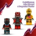 thumbnail image 6 of LEGO NINJAGO Ras and Arin's Super Storm Jet Toy - Building Toy for Kids, Boys and Girls, Ages 8+ - Airplane Toy with Detachable Drone and 3 Minifigures - Gift Idea for Birthdays - 71833, 6 of 8