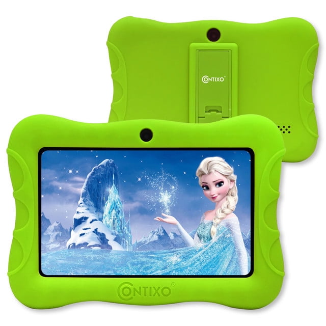 Contixo 7 pulgadas Kids Tablet 2GB RAM 32GB WiFi Android 10 Tablet para niños V9-3 Verde Contixo Contixo Kids