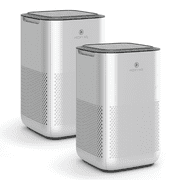 Medify MA-15 Air Purifier - H13 HEPA - 99.9% Removal (Silver, 2-Pack)