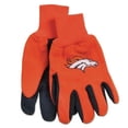thumbnail image 1 of Denver Broncos Two Tone Adult Size Gloves, 1 of 1