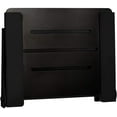 thumbnail image 3 of Silhouette Folding Wall Mount Shower Bench Seat, Black Seat with Matte Black Frame, 3 of 7