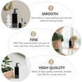 thumbnail image 4 of PBPBOX 2Pcs Small Volume Refillable Shower Gel Bottle Black Plastic Compact for Travel, 4 of 4