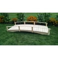 thumbnail image 1 of A and L Furniture Cedar Oriental Garden Bridge, 1 of 6