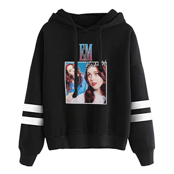 Em Beihold Merch Retro Pic Hooded Unisex Bagless Pullover Winter Fashion Sweatshirts Hooded Top
